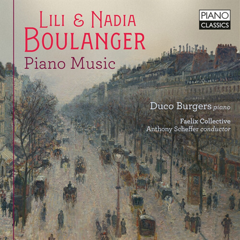 Lili & Nadia Boulanger: Pno Music/Product Detail/Classical