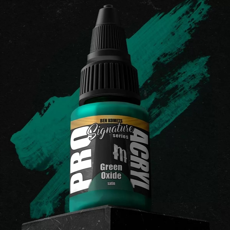 Monument Hobbies - Signature Series - Ben Komets Green Oxide 22ml/Product Detail/Paints