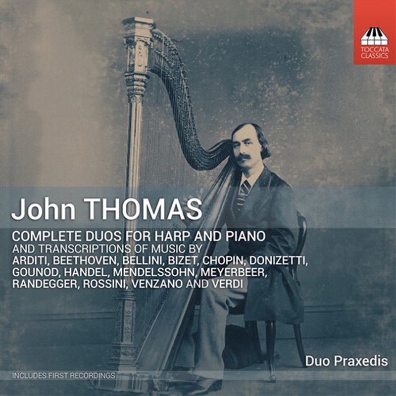 John Thomas: Complete Duos For Harp & Pno Vol. 1-5/Product Detail/Classical
