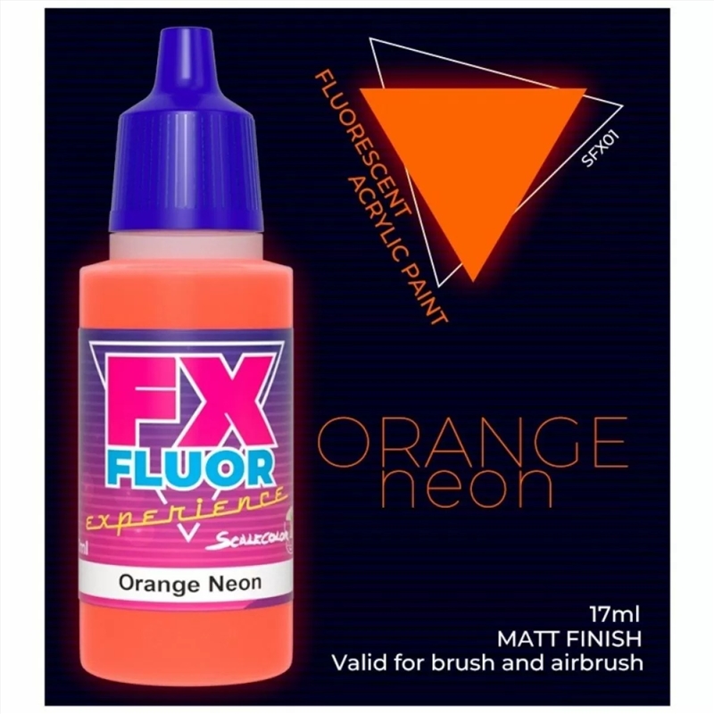 Scale 75 - Scalecolor - FX Orange Neon 17ml/Product Detail/Paints