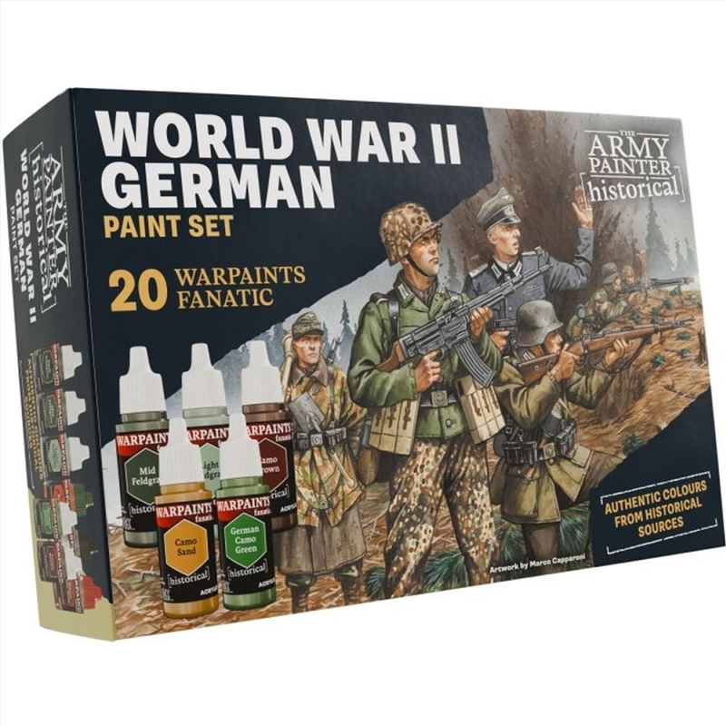 Army Painter - Warpaints Historical - WWII German Paint Set/Product Detail/Paints