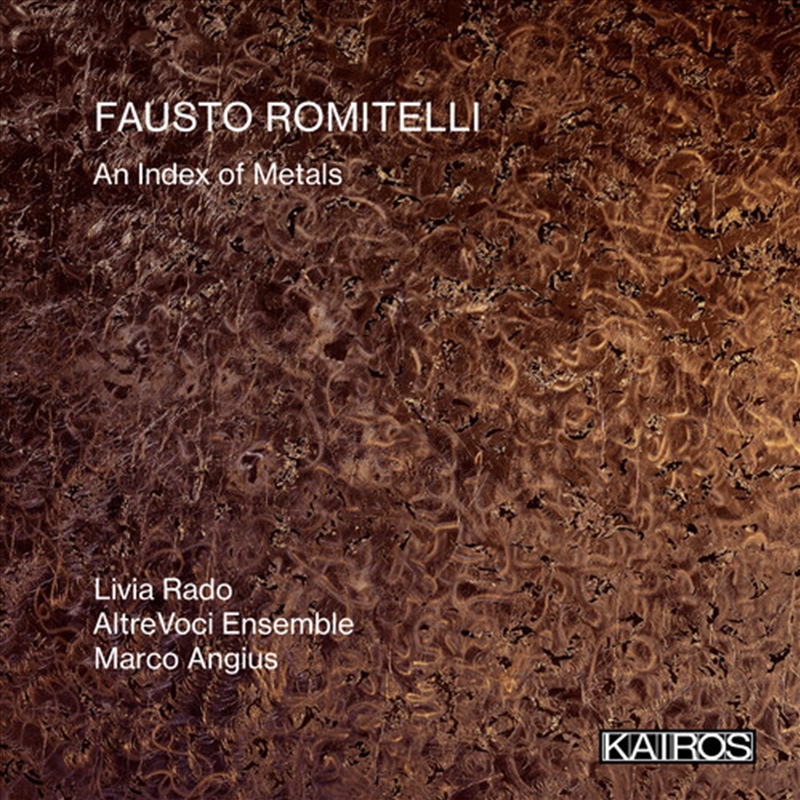 Fausto Romitelli: An Index Of Metals/Product Detail/Classical