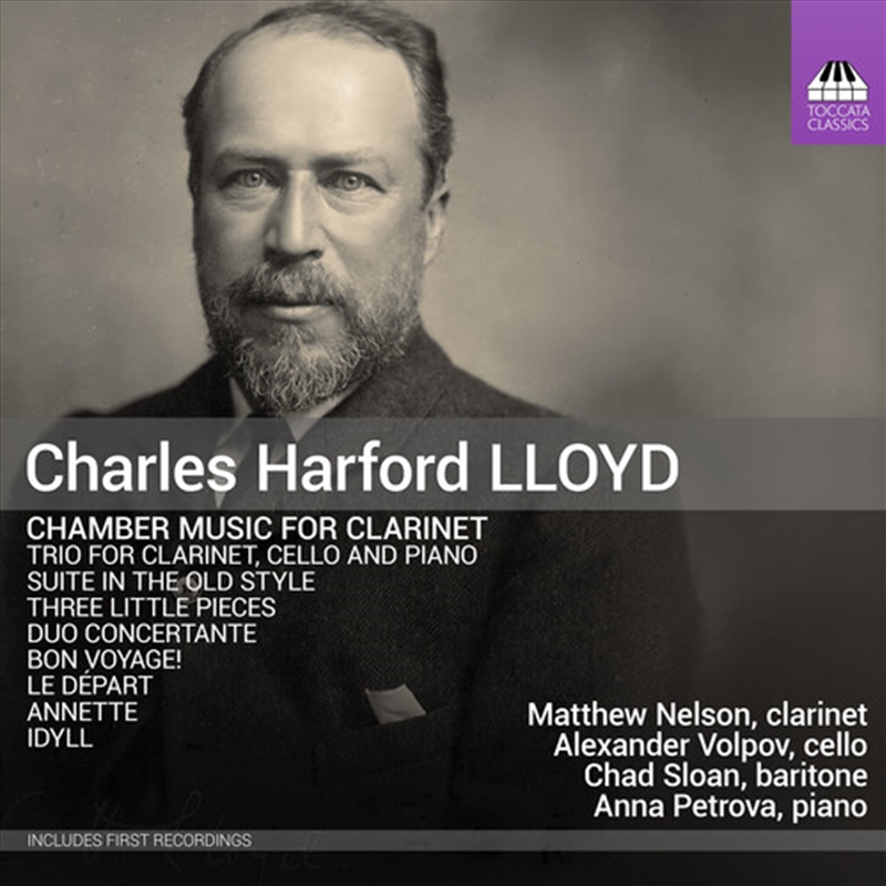 Charles Harford Lloyd: Chamber Music For Clarinet/Product Detail/Classical