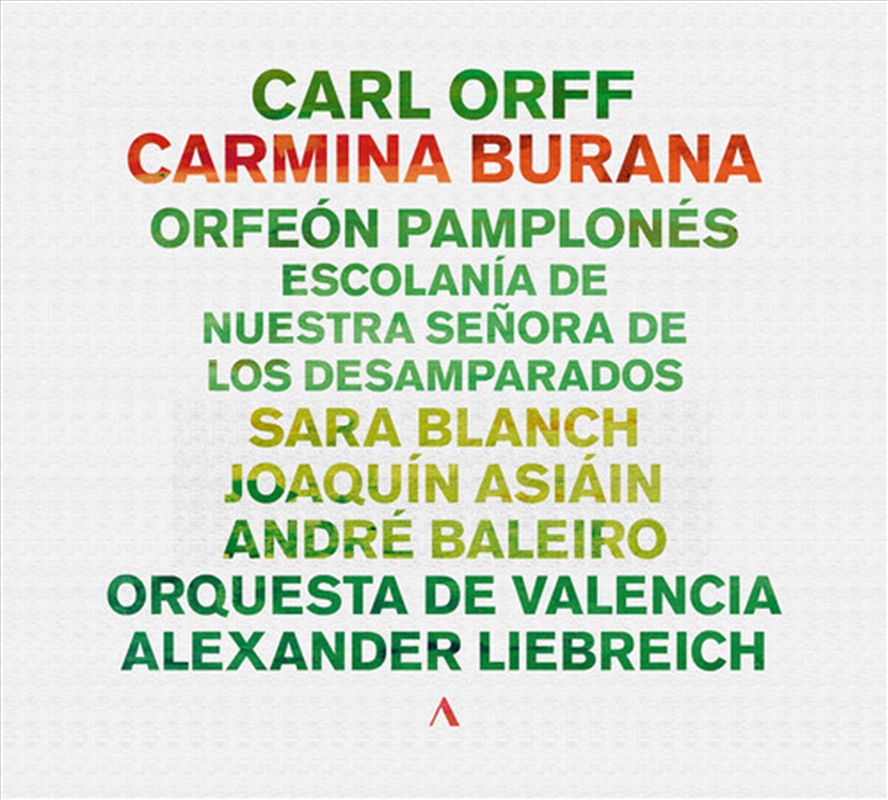 Carl Orff: Carmina Burana/Product Detail/Classical