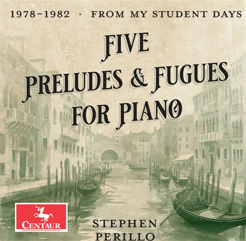 Five Preludes & Fugues For Pno/Product Detail/Classical