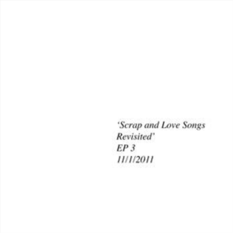 Scrap & Love Songs Revisited - Olive Green/Product Detail/Rock/Pop