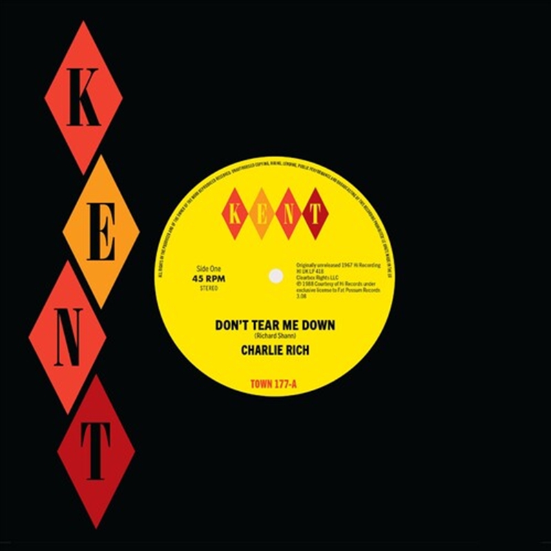 Don't Tear Me Down / Hotels Motels/Product Detail/R&B