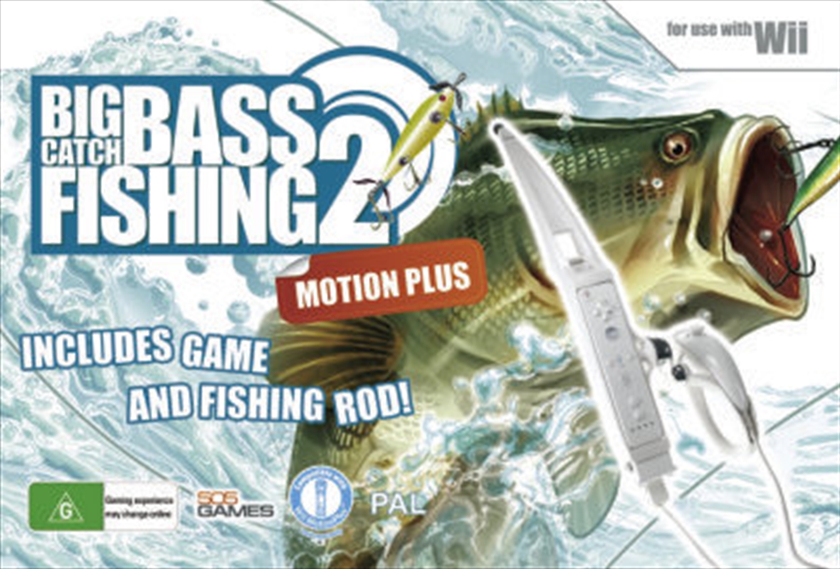 Big Catch Bass Fishing 2 Fishing Rod Bundle/Product Detail/Sports