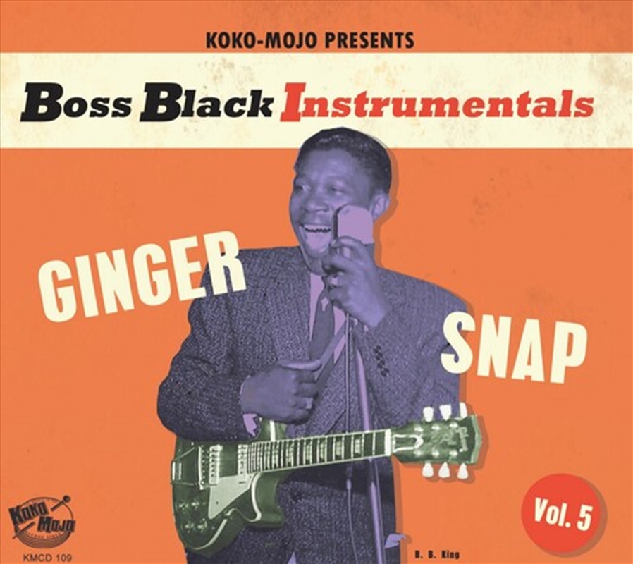 Boss Black Instrumentals Vol. 5 Ginger Snap/Product Detail/Blues