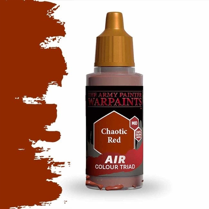 Army Painter - Warpaints Air - Chaotic Red Acrylic Paint 18ml/Product Detail/Paints