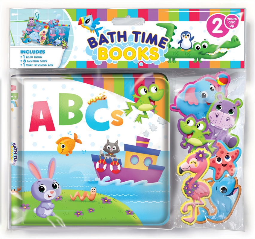 Abc/123 Preschool Bathtime Book/Product Detail/Early Childhood Fiction Books