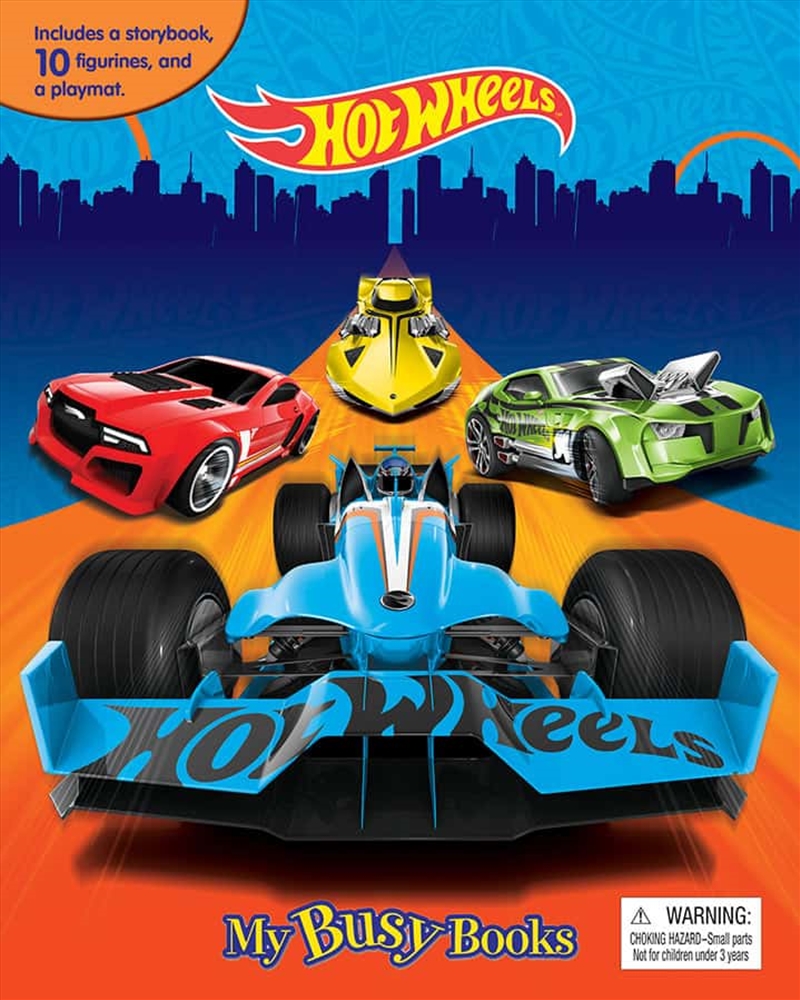 Mattel Hot Wheels My Busy Book/Product Detail/Early Childhood Fiction Books