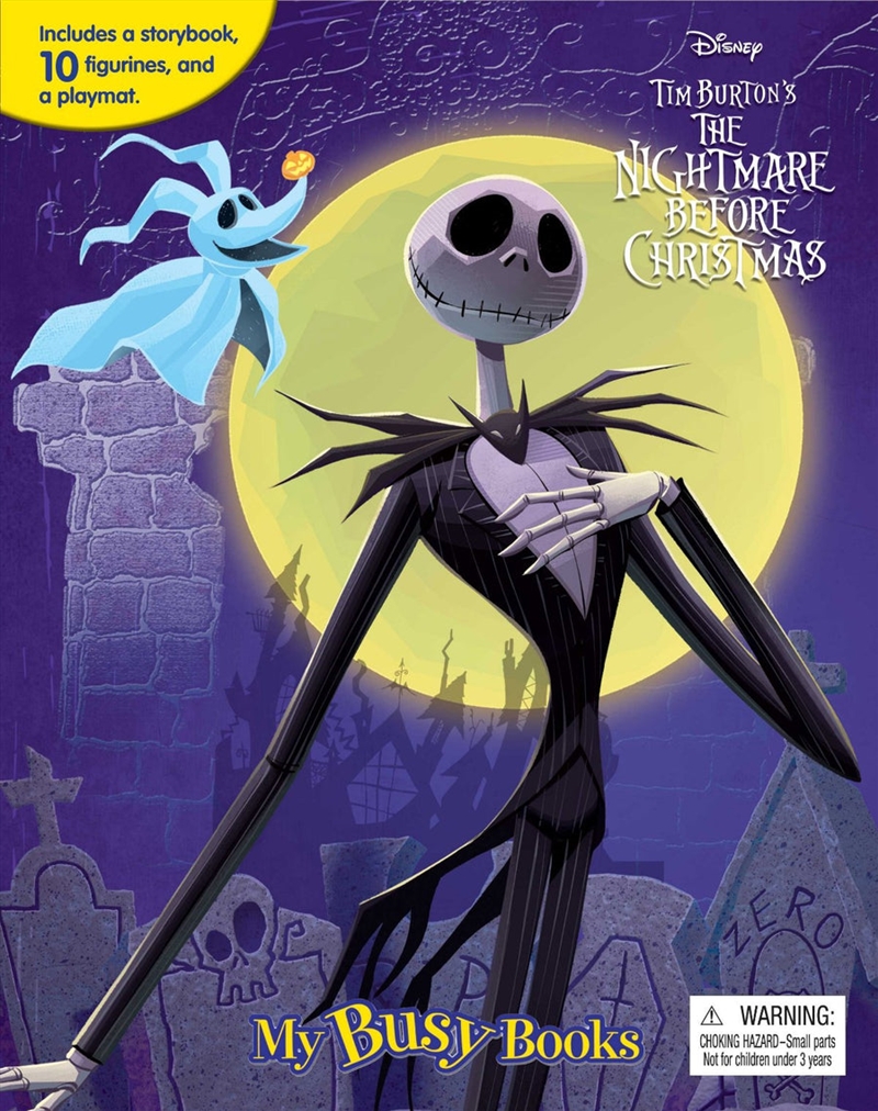 Disney Nightmare Before Christmas My Busy Books/Product Detail/Early Childhood Fiction Books