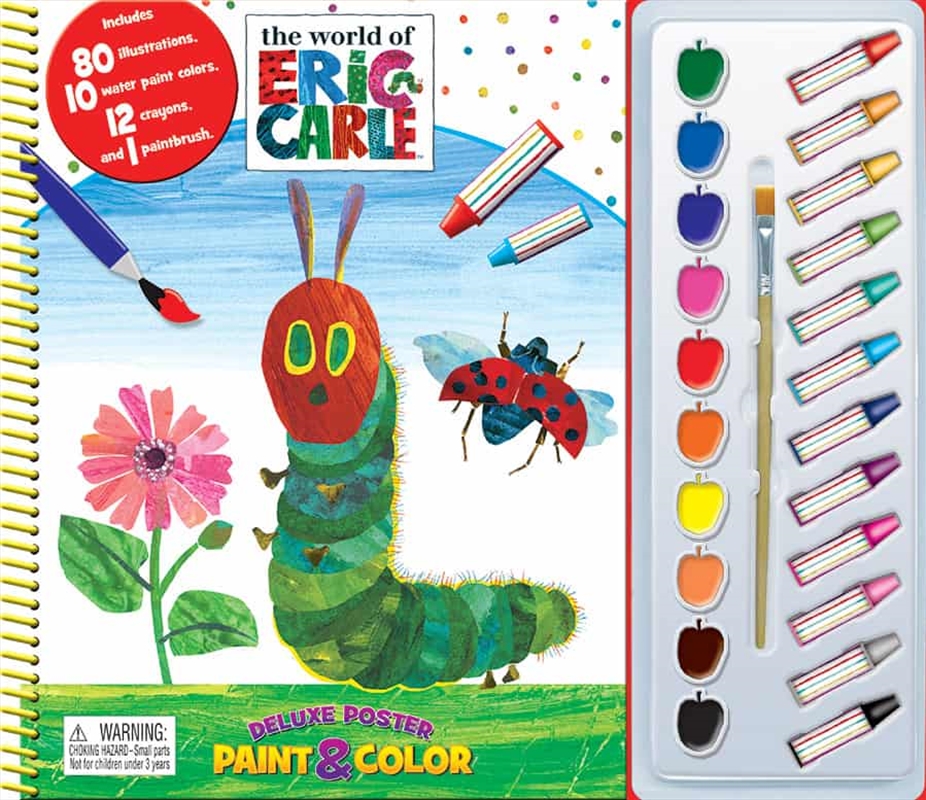 Eric Carle Deluxe Poster Paint & Color/Product Detail/Kids Activity Books