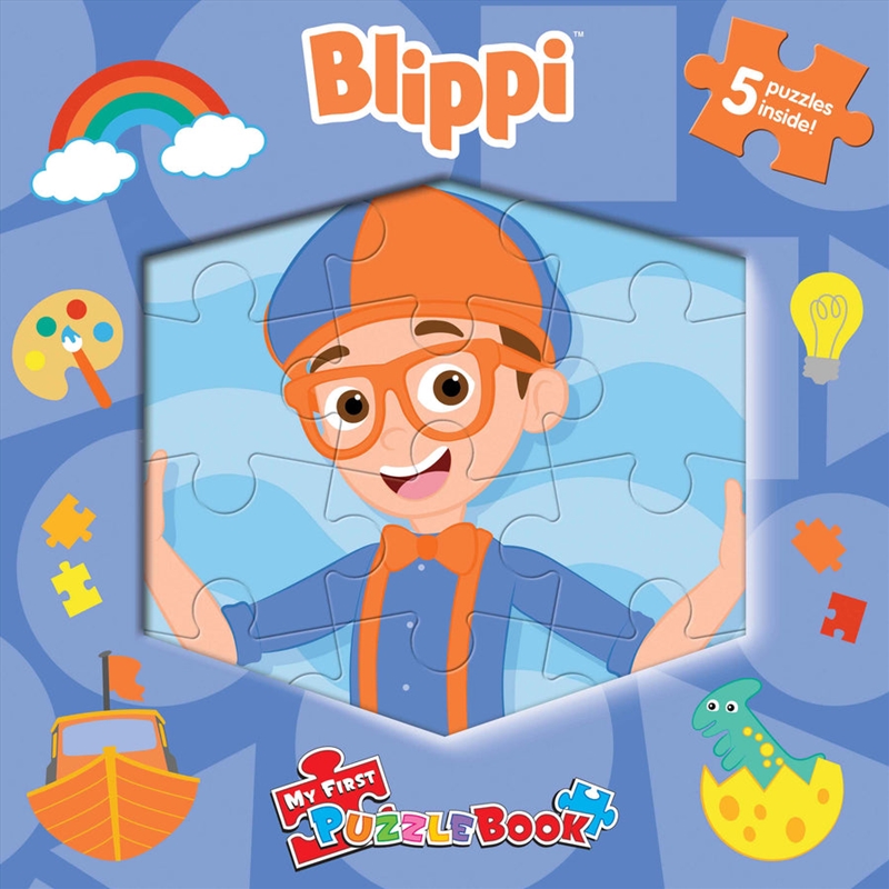 Moonbug Blippi My First Puzzle Book/Product Detail/Kids Activity Books
