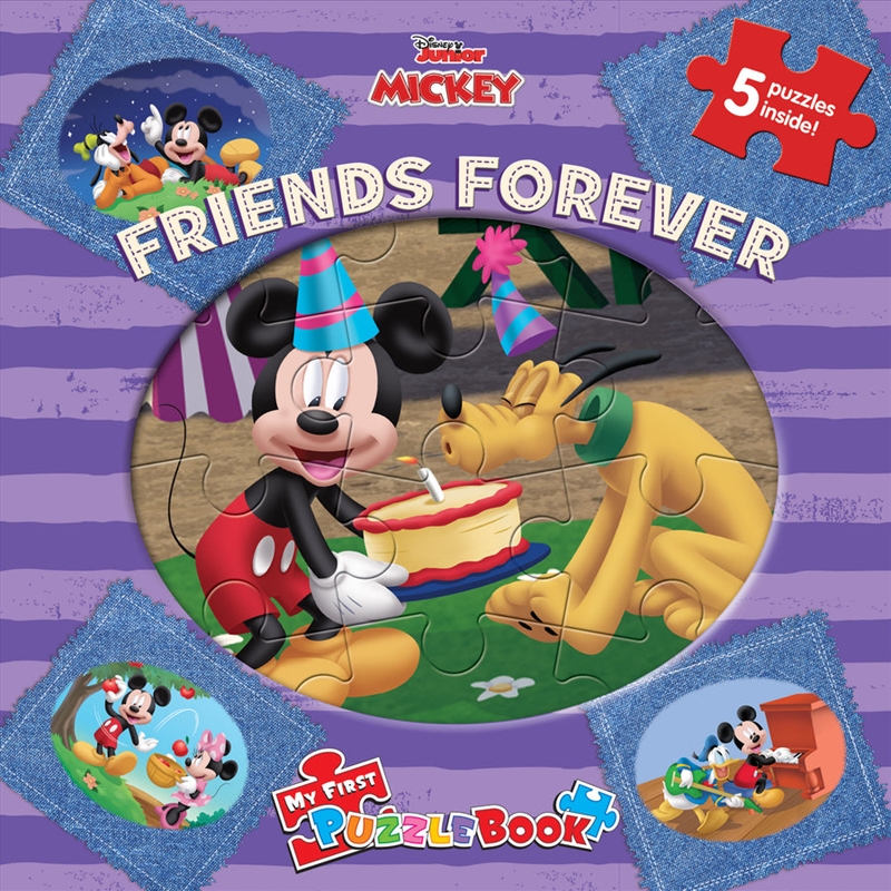 Disney Jr Mickey Friends Forever My First Puzzle Book/Product Detail/Kids Activity Books