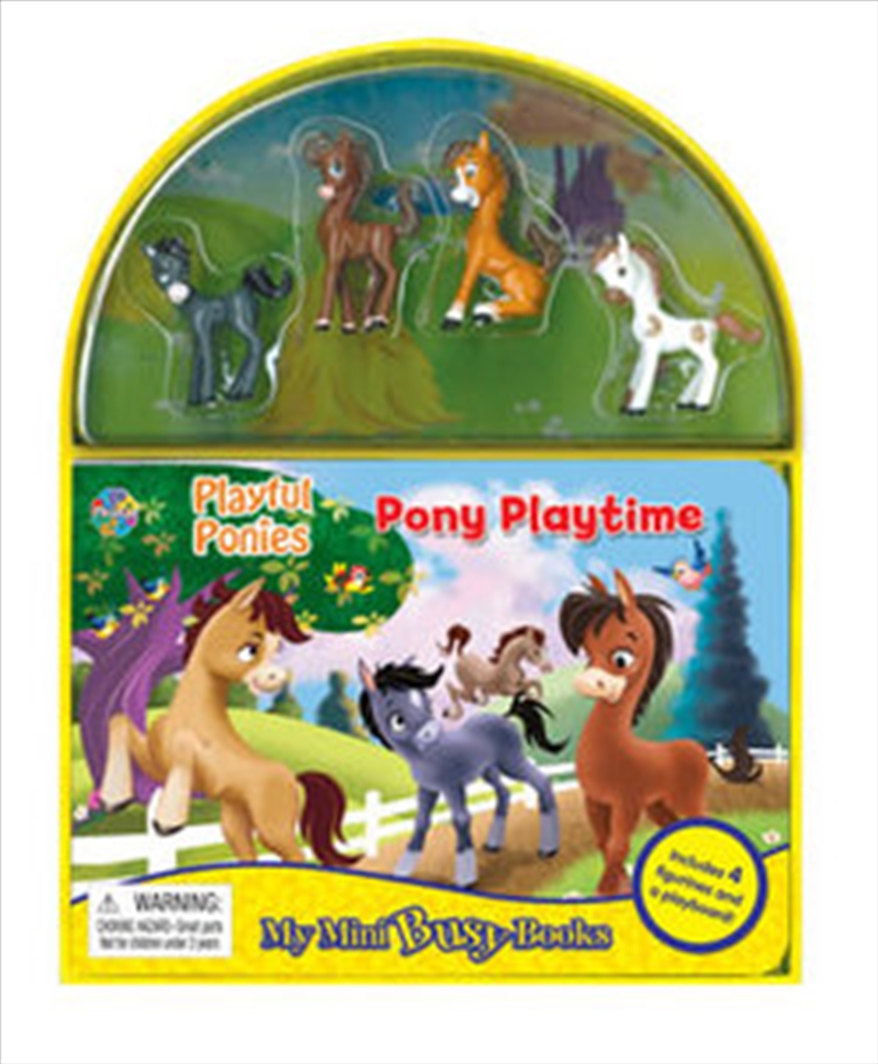 Ponies Mini Busy Book/Product Detail/Early Childhood Fiction Books