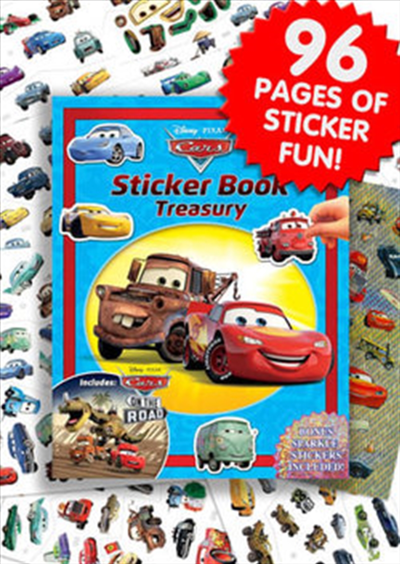 Disney Cars (W/On The Road) Sticker Book Treasury/Product Detail/Kids Activity Books