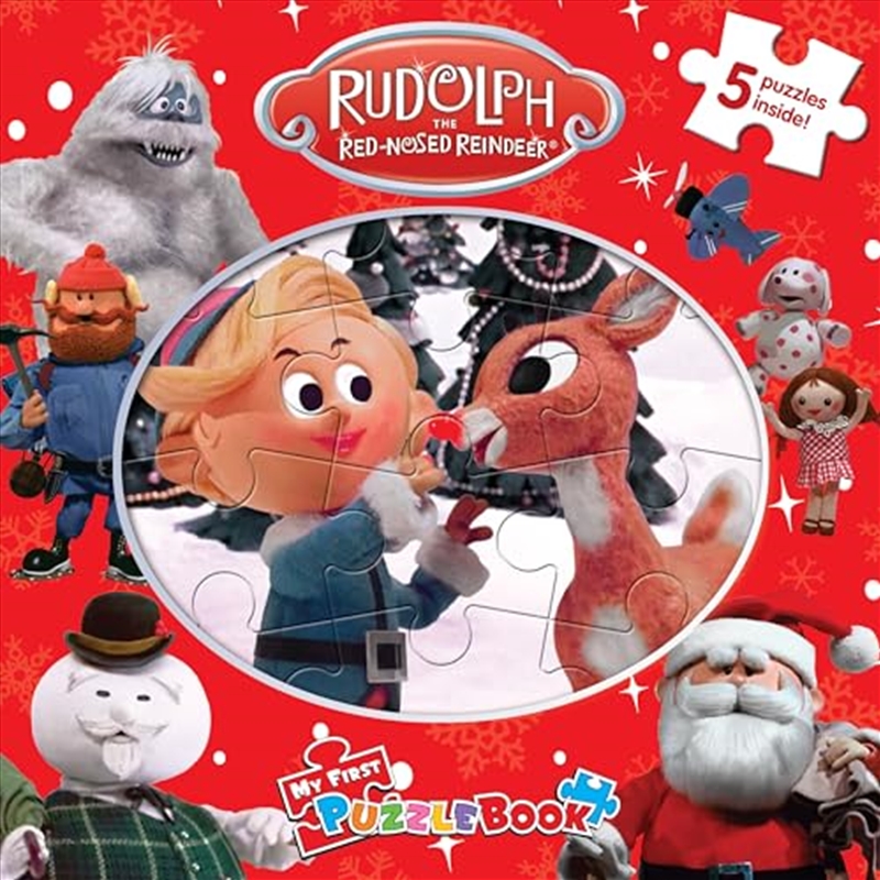 Rudolph Red-Nosed Reindeer My First Puzzle Book/Product Detail/Kids Activity Books