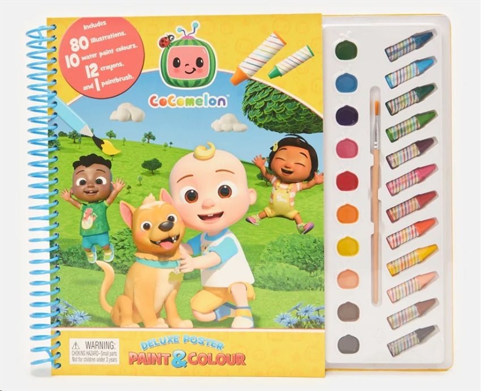 Moonbug Cocomelon Deluxe Poster Paint/Product Detail/Kids Activity Books