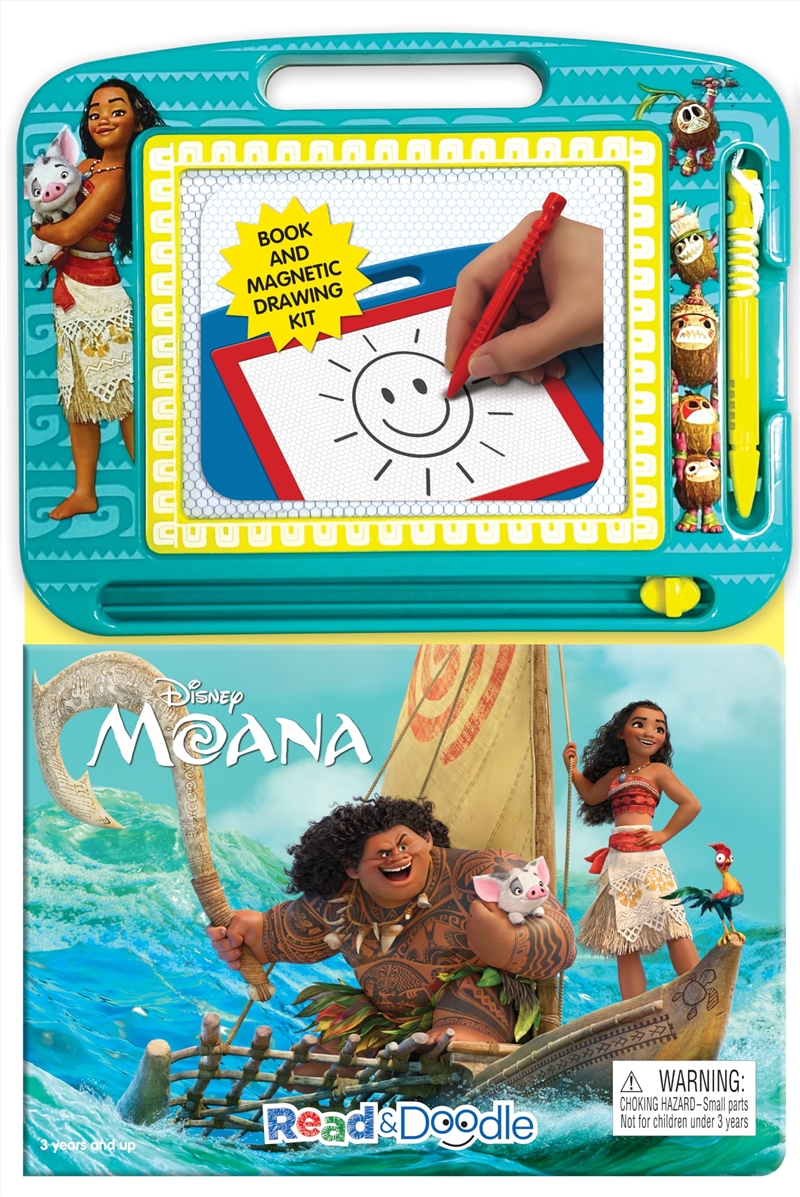 Disney Moana Read & Doodle/Product Detail/Kids Activity Books
