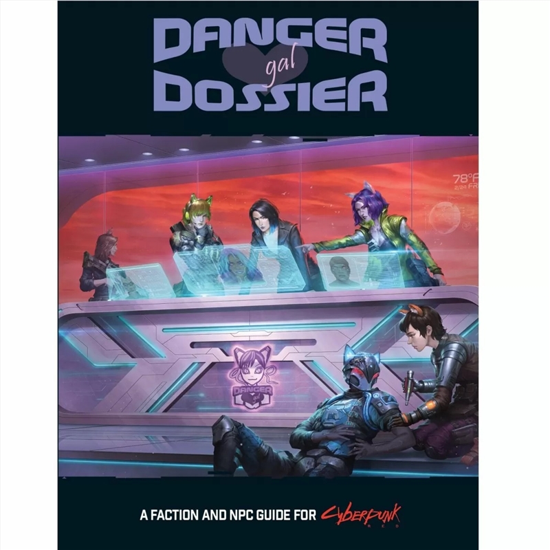 Cyberpunk RED: Danger Gal Dossier/Product Detail/RPG Games