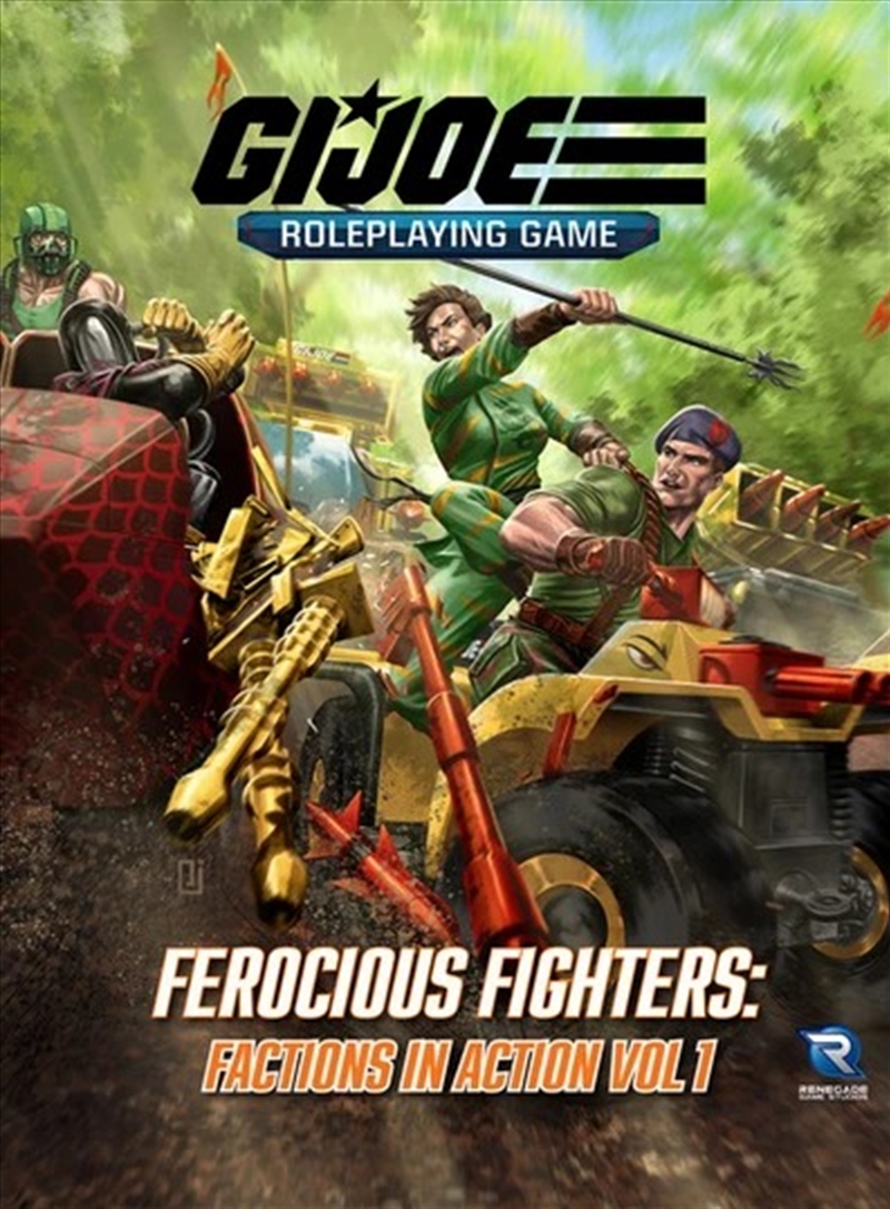 G.I. Joe RPG - Ferocious Fighters: Factions in Action Vol. 1 Sourcebook/Product Detail/RPG Games