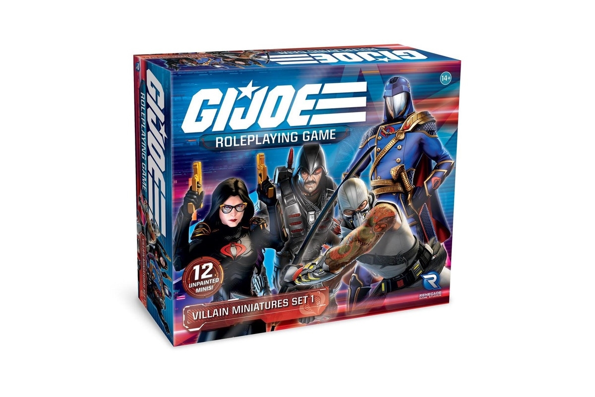 G.I. Joe RPG - Villain Miniatures Set 1/Product Detail/RPG Games
