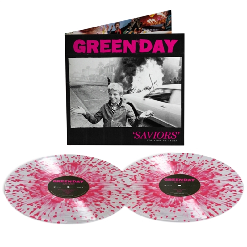 Saviors: Deluxe Edition - Clear/Hot Pink Splatter Vinyl/Product Detail/Rock/Pop