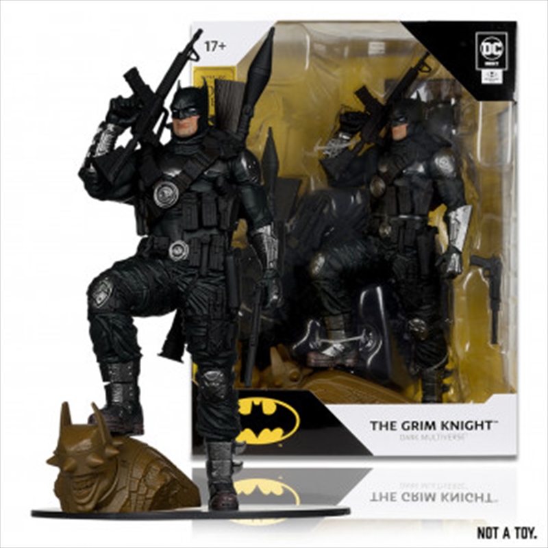 DC Direct - 12In Posed Statue - The Grim Knight (Gold Label)/Product Detail/Statues