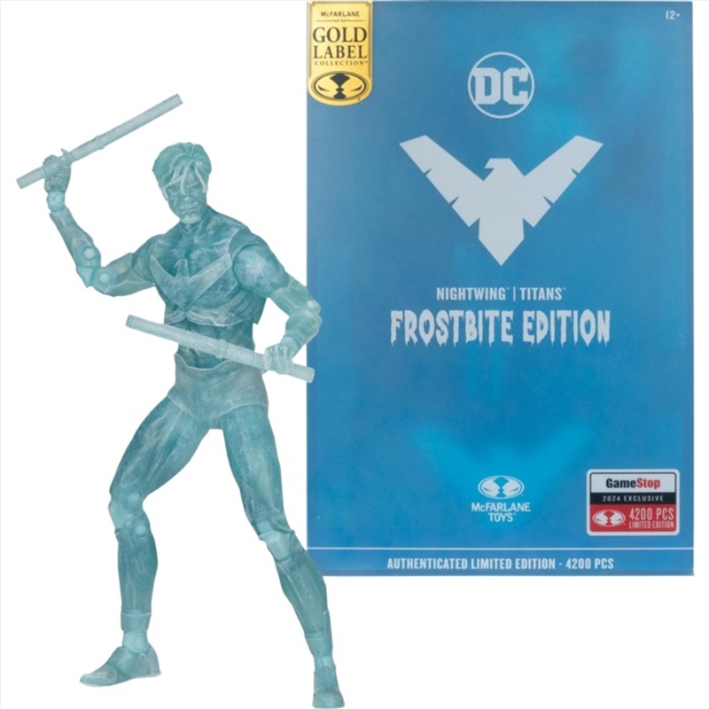 DC Multiverse 7In - Nightwing (Titans)(Frostbite)(Gold Label)/Product Detail/Figurines