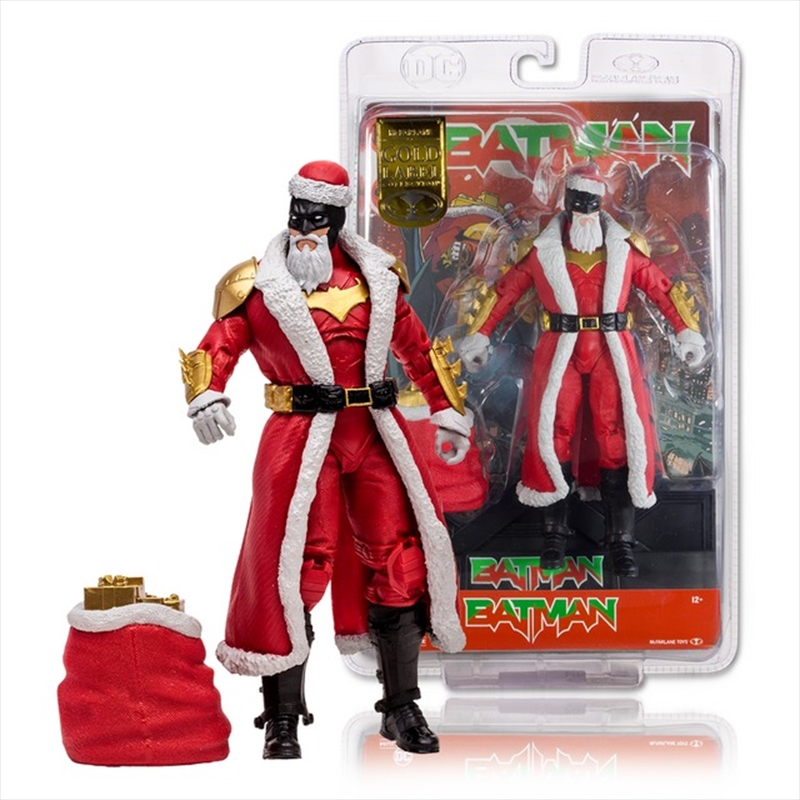 DC Multiverse Gold Label: Bat Santa (Red Variant)/Product Detail/Figurines