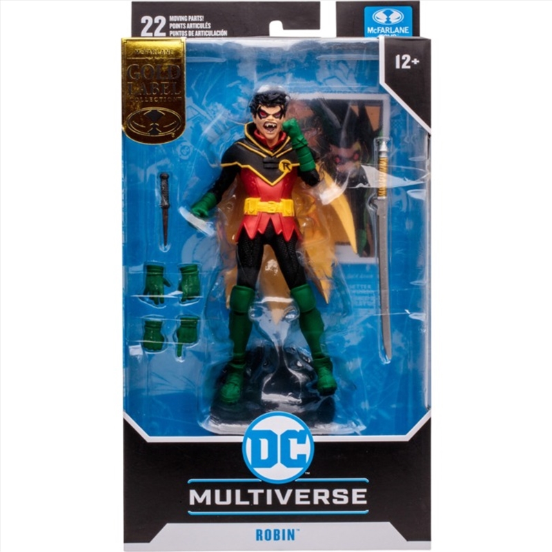 DC Multiverse Gold Label: Damian Wayne Robin (DC Vs Vampires)/Product Detail/Figurines