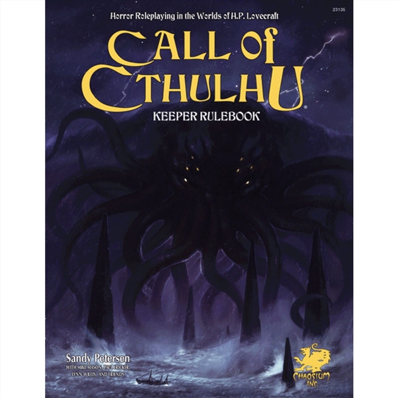 Call of Cthulhu RPG - Keeper Rulebook/Product Detail/RPG Games