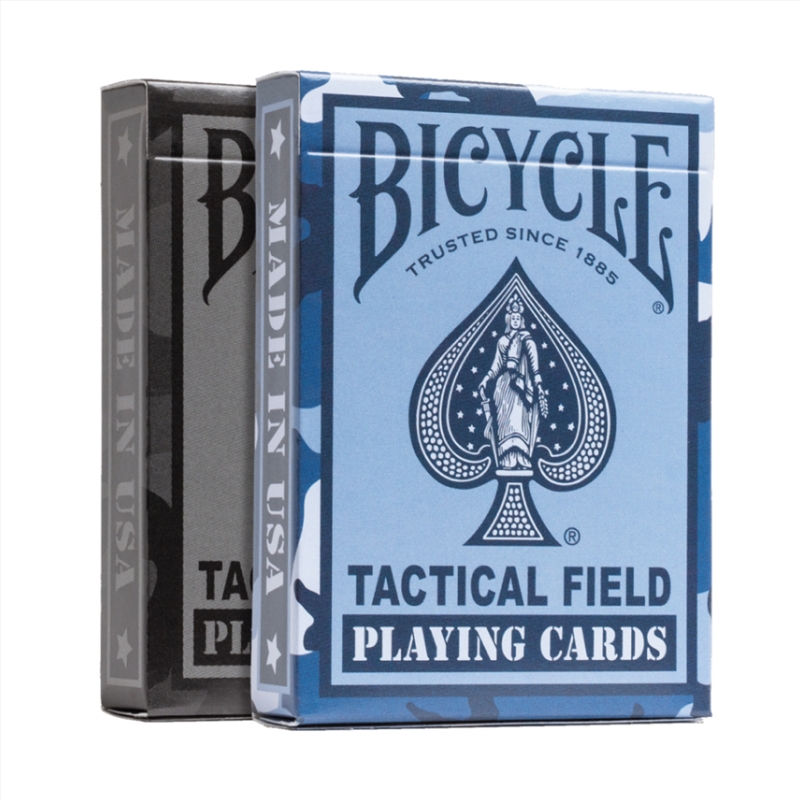 Bicycle Tactical Field 2024 (Mixed Inner) Navy and Blackout Playing Cards/Product Detail/Card Games