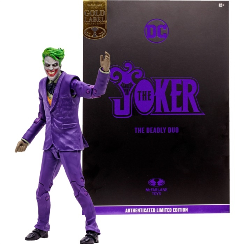 DC Multiverse Gold Label: The Joker The Deadly Duo/Product Detail/Figurines