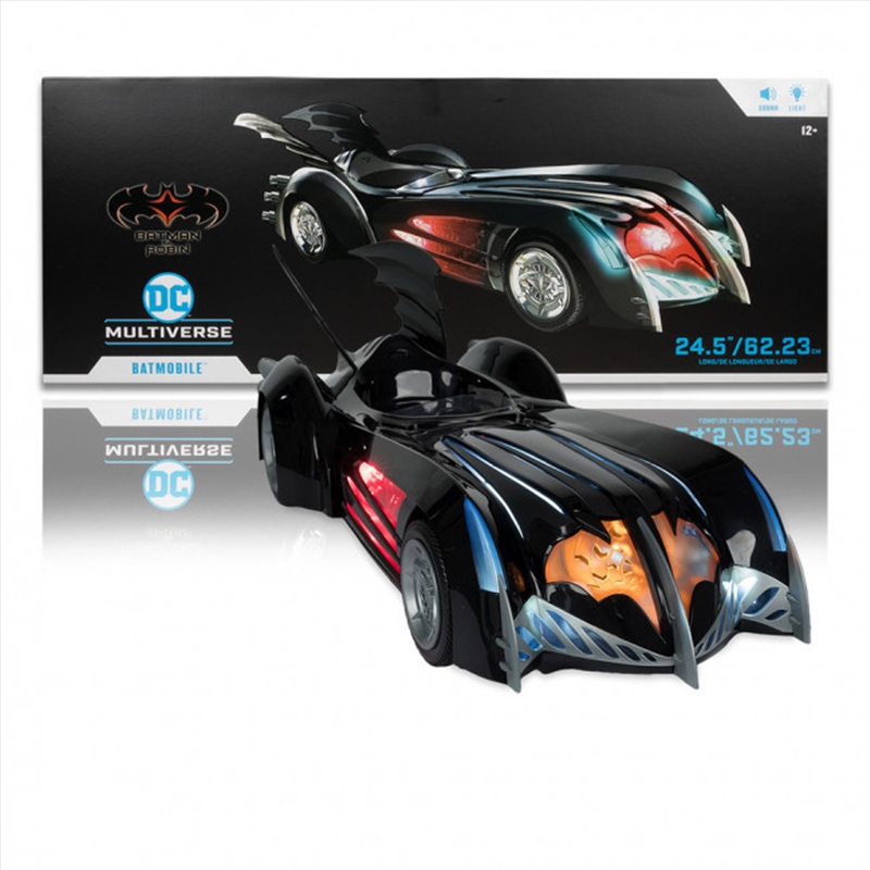 DC Multiverse Vehicles - Batmobile With L&S (Batman And Robin)/Product Detail/Figurines