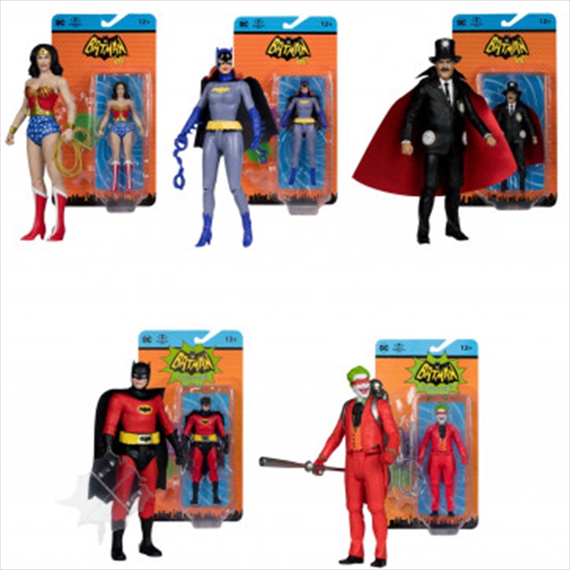 DC Retro 6In Wv11 - Batman 66 Assortment (SENT AT RANDOM)/Product Detail/Figurines