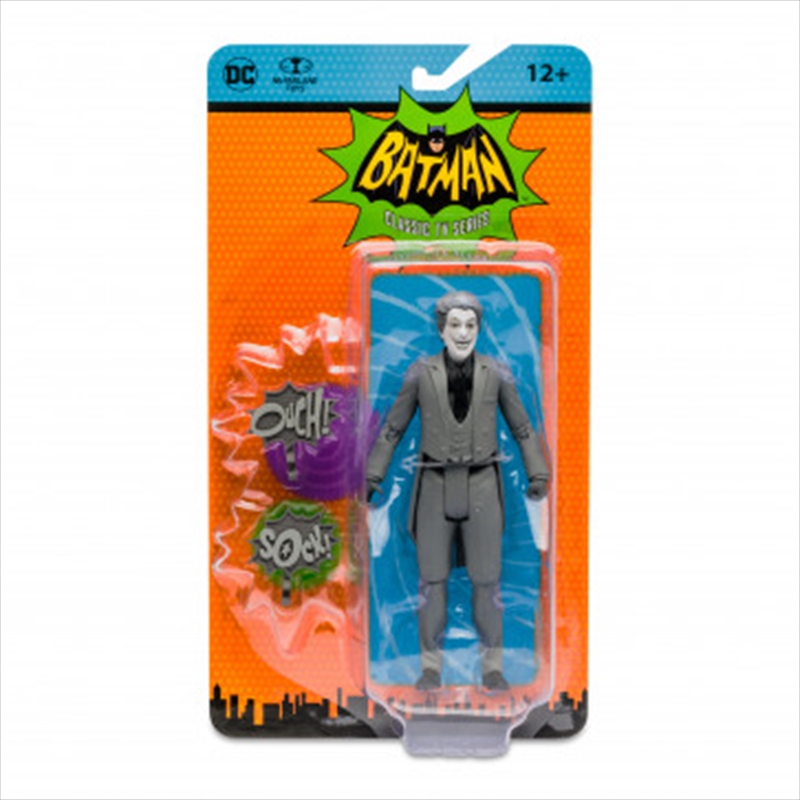 DC Retro: Batman 66 The Joker (Black & White TV Variant)/Product Detail/Figurines