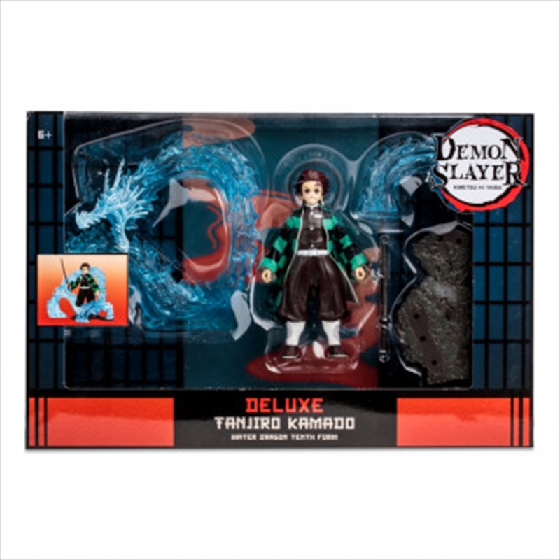 Demon Slayer: Tanjiro With Water Dragon Accessories (5in Figure)/Product Detail/Figurines