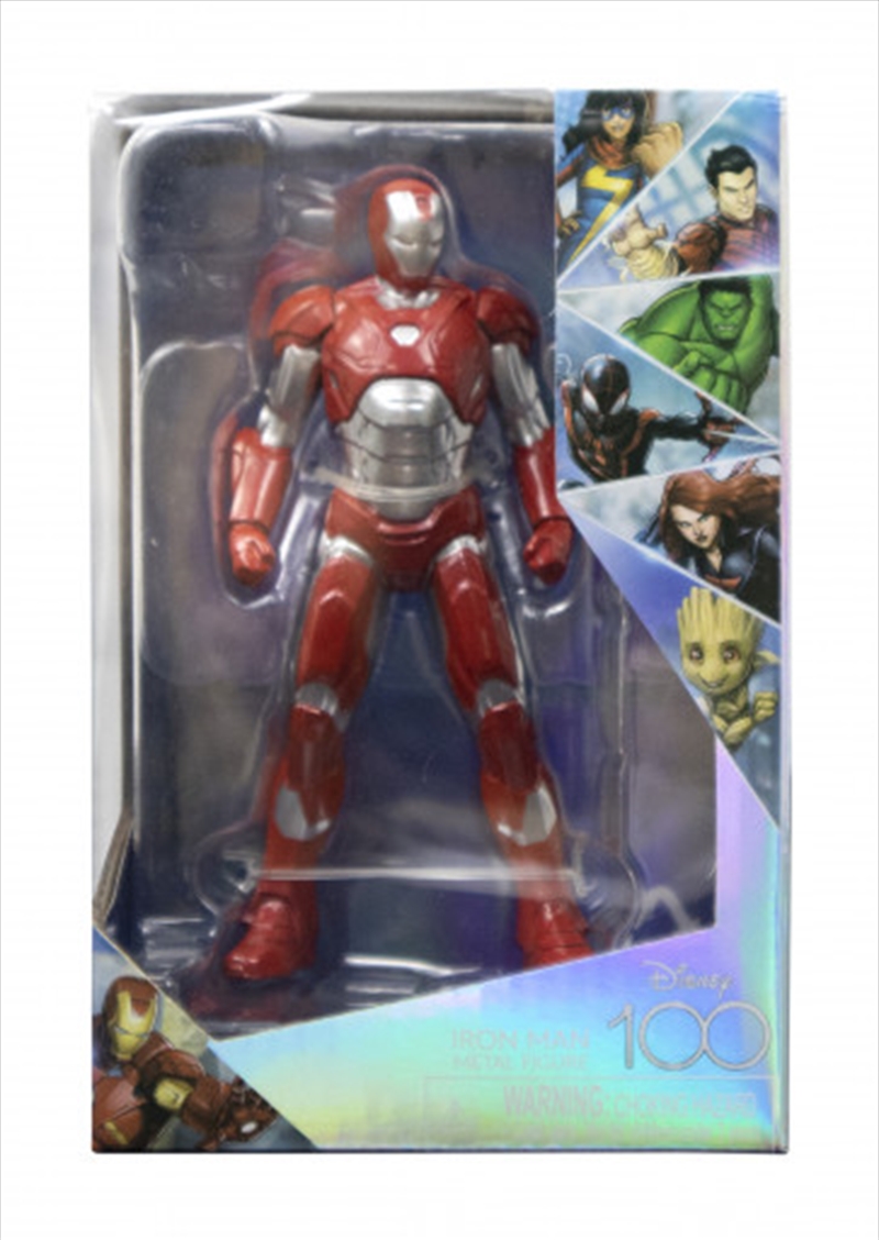 Disney 100: Diecast Collectible Figure - Iron Man (4-5in)/Product Detail/Figurines