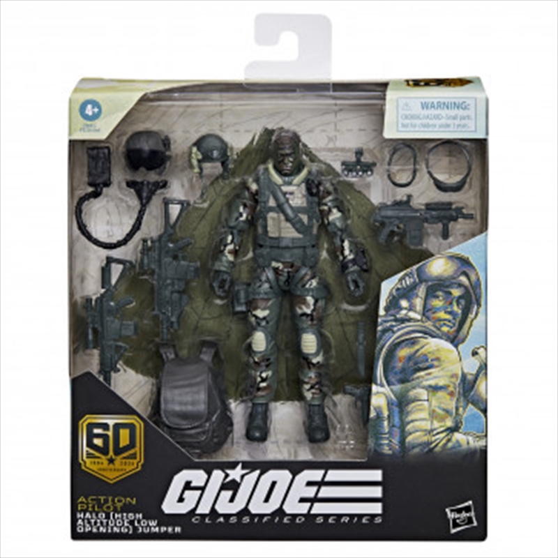 G.I. Joe Classified Series 60th Anniversary: Action Pilot - HALO (High Altitude Low Opening) Jumper/Product Detail/Figurines