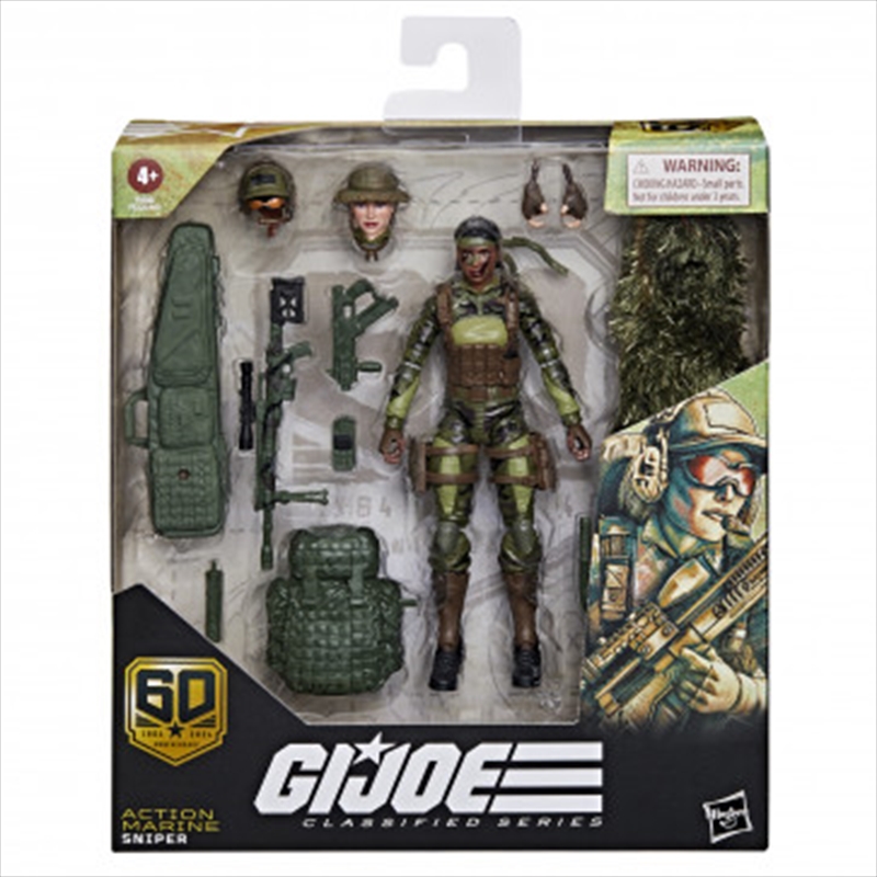G.I. Joe Classified Series: 60th Anniversary Action Marine - Sniper/Product Detail/Figurines