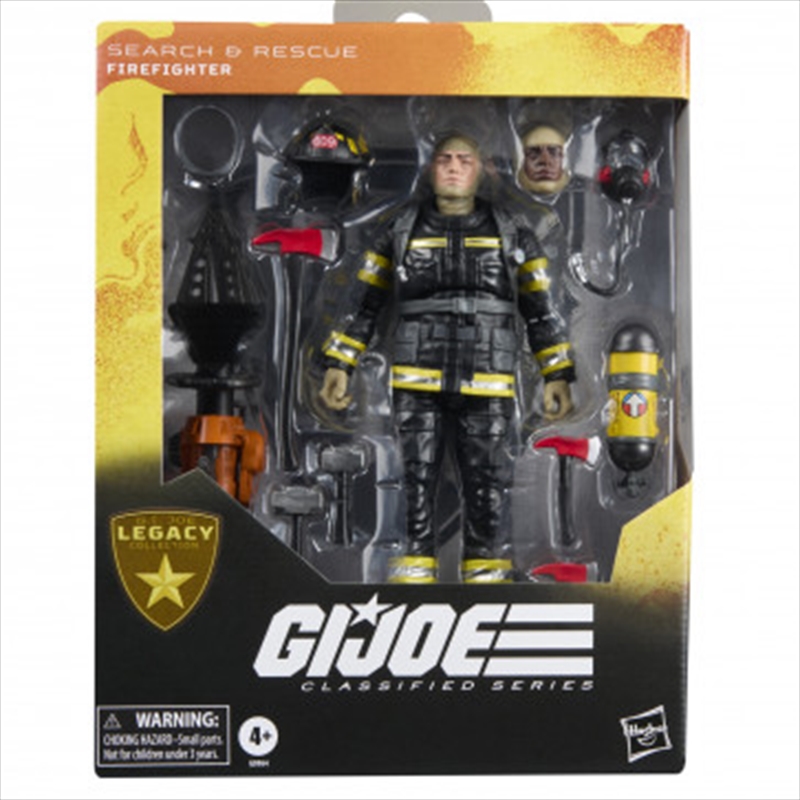 G.I. Joe Classified Series: Legacy Collection - Search & Rescue Firefighter/Product Detail/Figurines