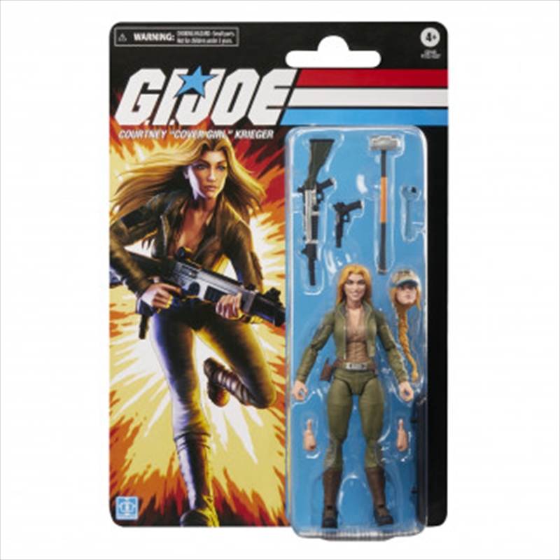 G.I. Joe Classified Series: Retro Cardback Courtney "Cover Girl" Krieger/Product Detail/Figurines