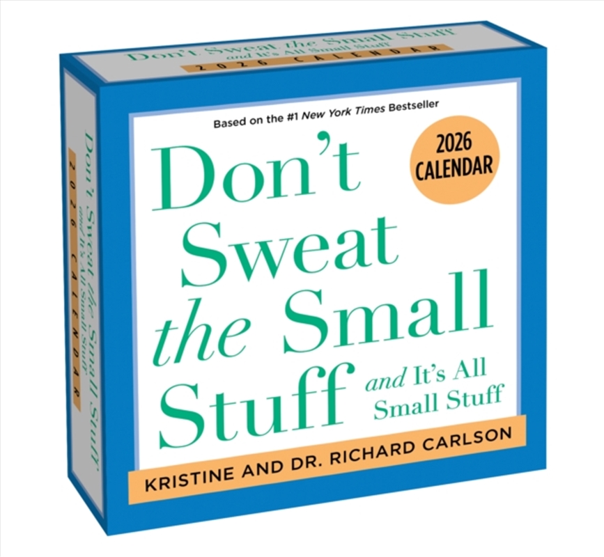 Don't Sweat The Small Stuff 2026 Boxed Calendar/Product Detail/Calendars & Diaries