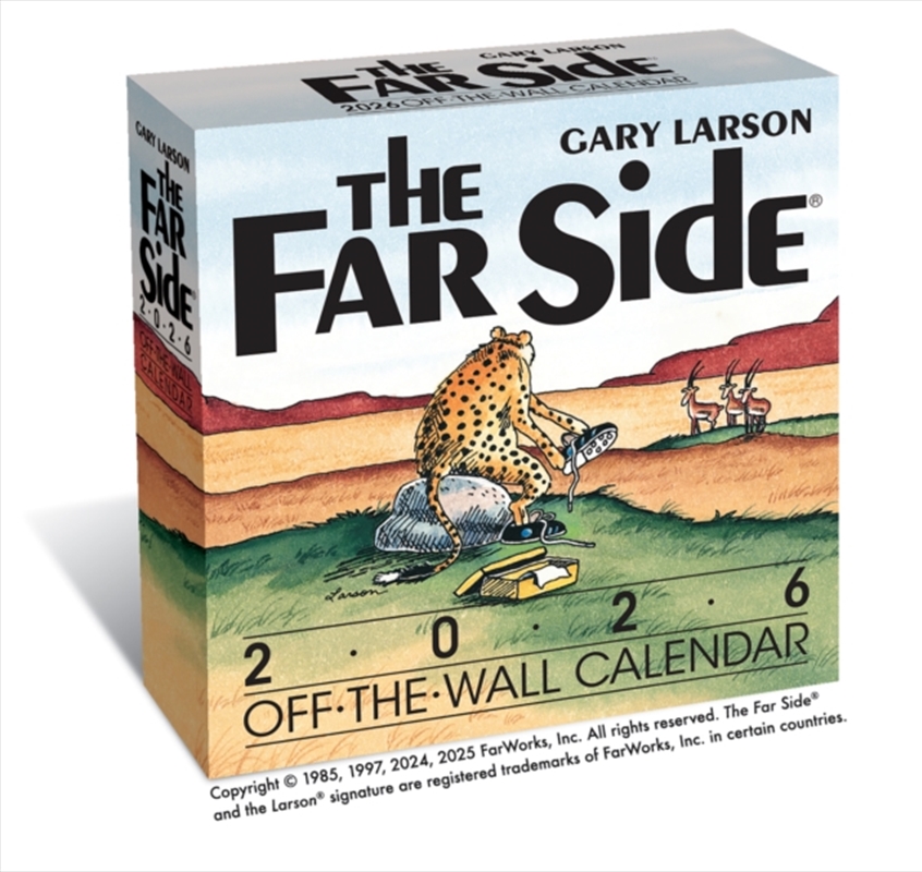 Far Side 2026 off-The-Wall Boxed Calendar/Product Detail/Calendars & Diaries