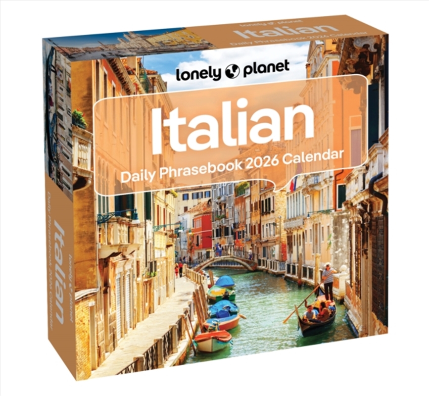 Lonely Planet: Italian Phrasebook 2026 Boxed Calendar/Product Detail/Calendars & Diaries