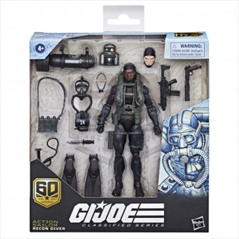 GI Joe Classified: Action Sailor Recon Diver (60th Anniversary)/Product Detail/Figurines