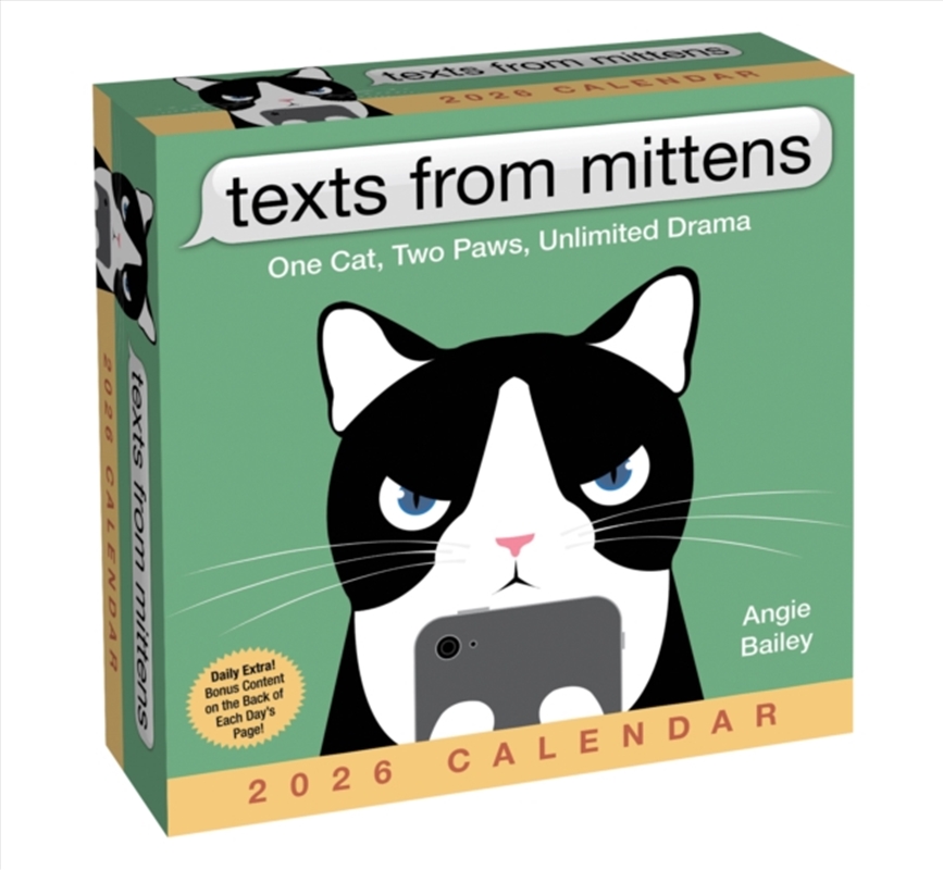 Texts From Mittens The Cat 2026 Boxed Calendar/Product Detail/Calendars & Diaries